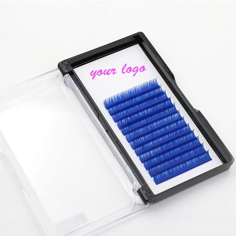 Lash manufacturer UK provide lightweight and comfortable colored extension eyelash
